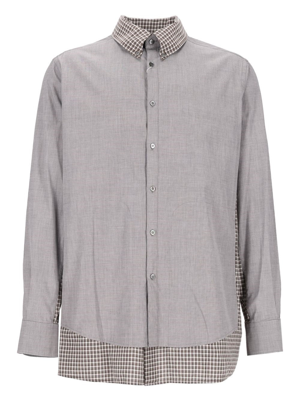 Maison Margiela Men Double-Layer Cotton Shirt MAISON MARGIELA