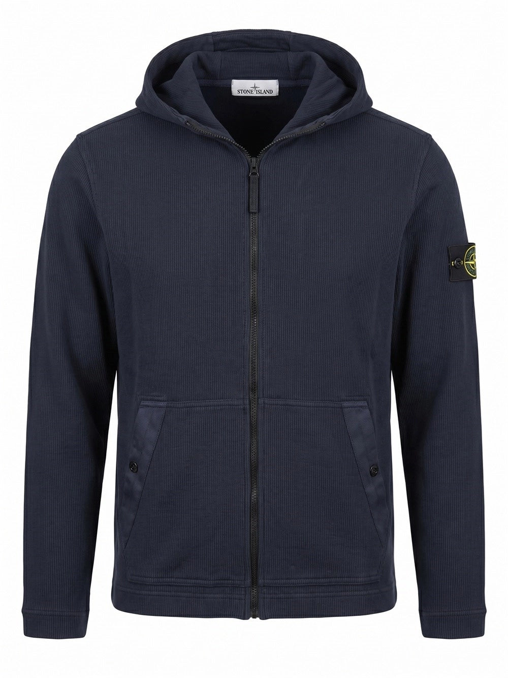 Stone Island Men Organic Cotton Interlock Hoodie Sweater STONE ISLAND