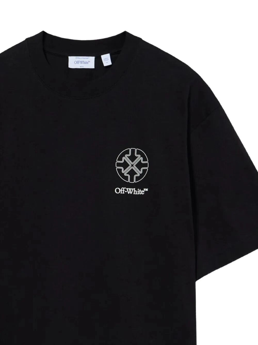 Off White Men `Offline Half Arrow Skate` T-Shirt OFF-WHITE