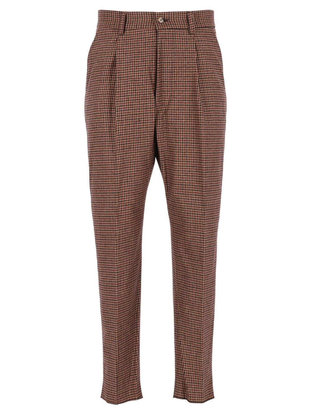 Eleventy Men Pleated Pants Eleventy