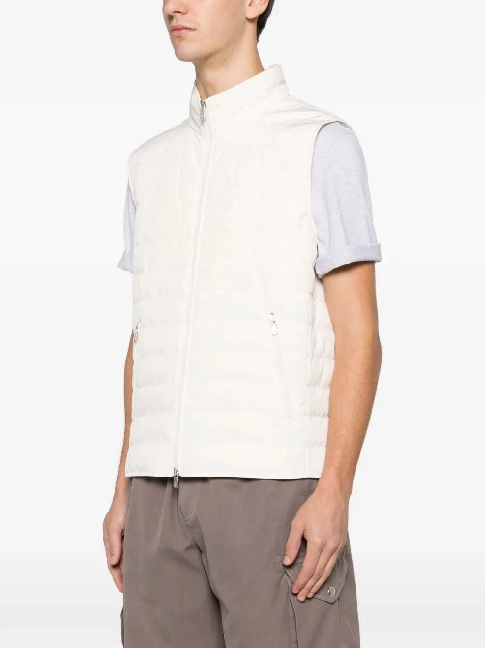Brunello Cucinelli Men Sleeveless Jacket BRUNELLO CUCINELLI