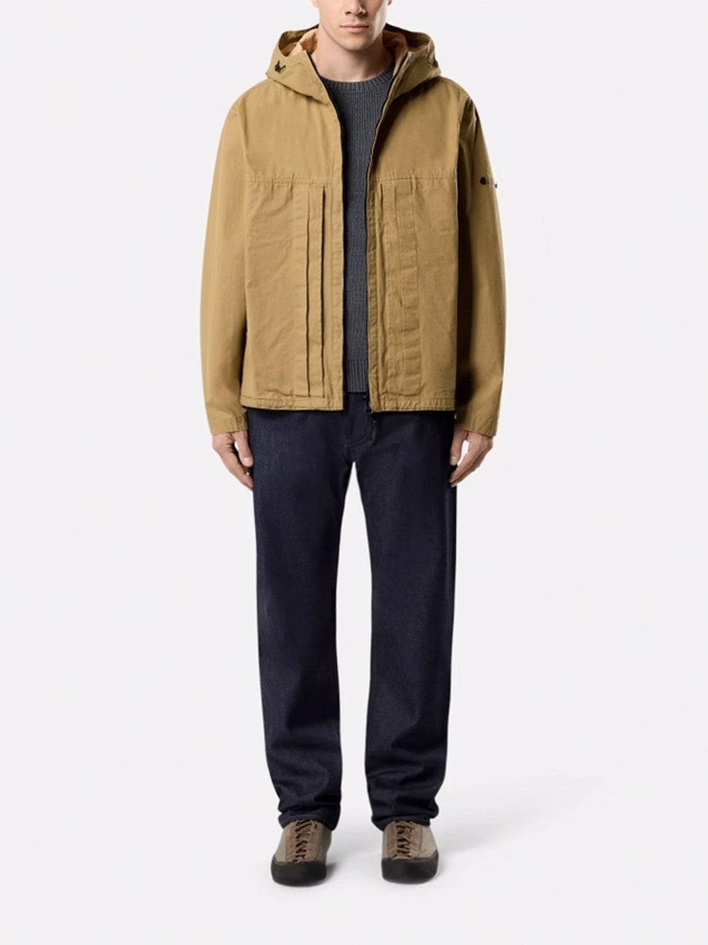 Stone Island Men `Indigo Denim-Raw` Jeans