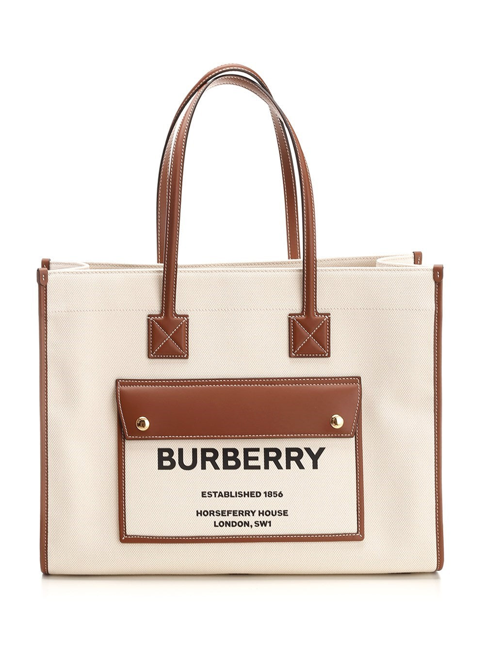 Burberry Women Medium "Freya" Tote Bag BURBERRY