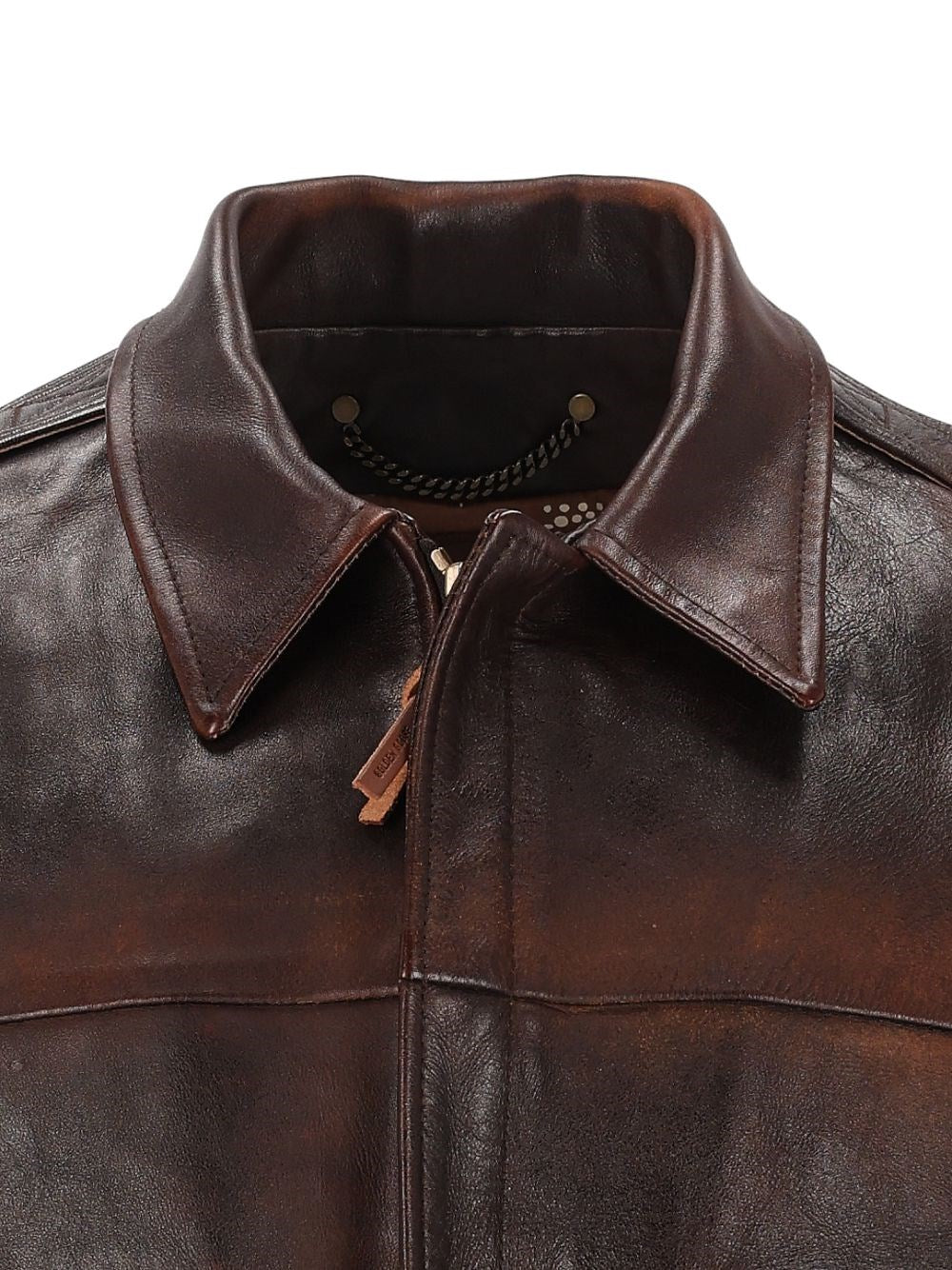 Golden Goose Men Distressed-Effect Bomber Jacket GOLDEN GOOSE