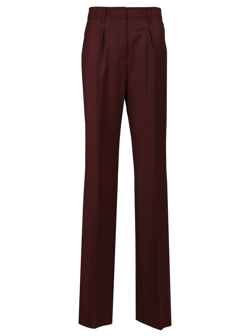 Max Mara Women Wool Gabardine Trousers MAX MARA