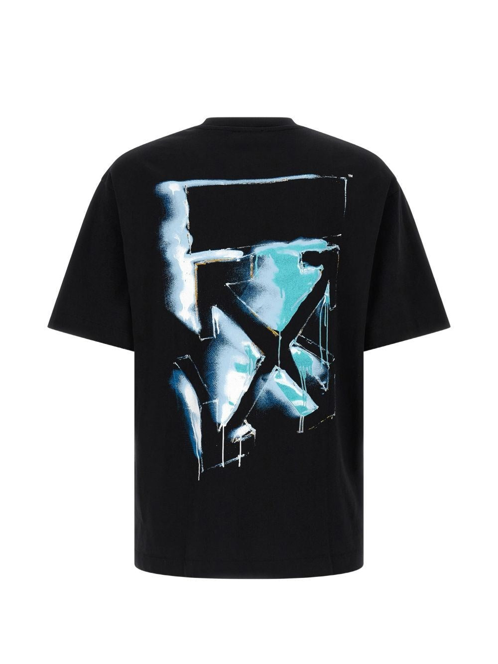 Off-White Men "Arrow 3D Spray" T-Shirt OFF-WHITE