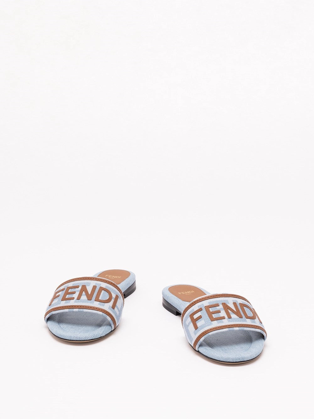 Fendi Women Denim Slides FENDI