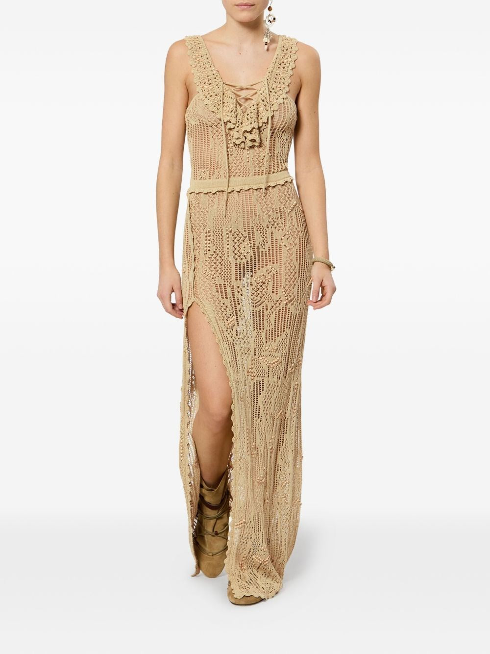 Isabel Marant Women "Ornella" Maxi Cotton Dress ISABEL MARANT