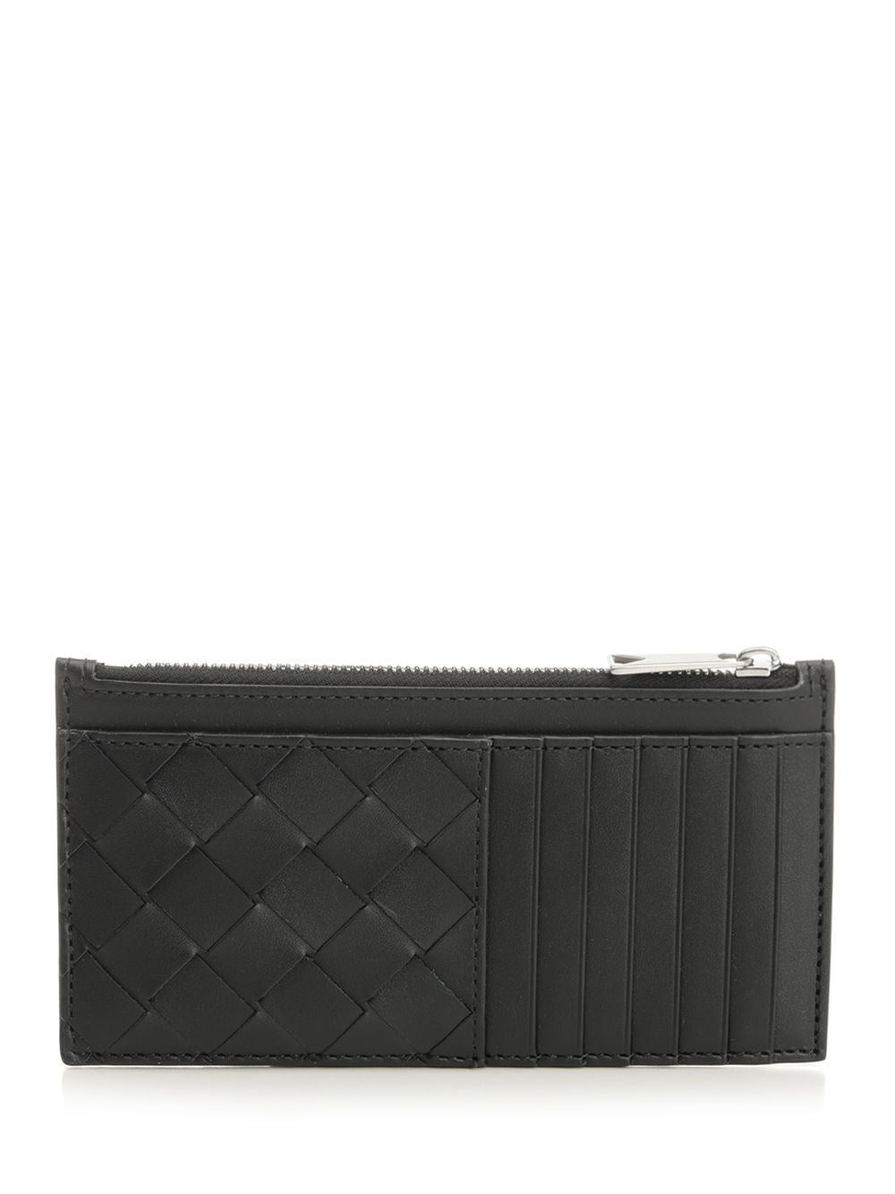 Bottega Veneta Men Long Braided Card Holder With Zip BOTTEGA VENETA