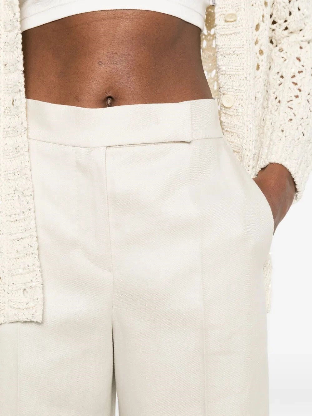 Max Mara Women Linen Pants MAX MARA