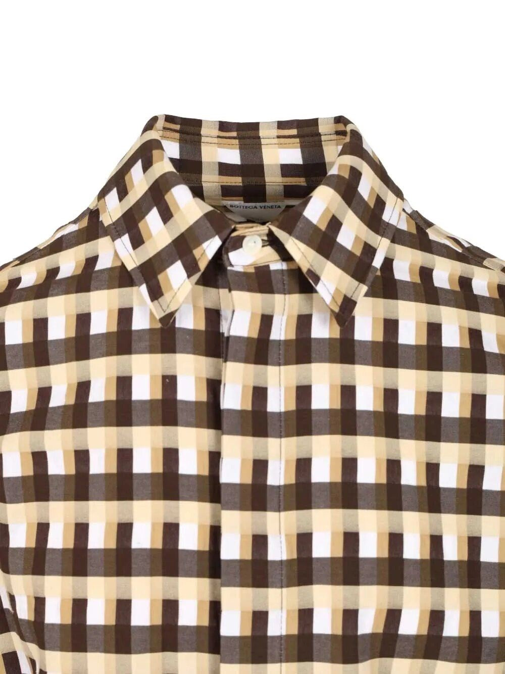 Bottega Veneta Men Checked Shirt BOTTEGA VENETA