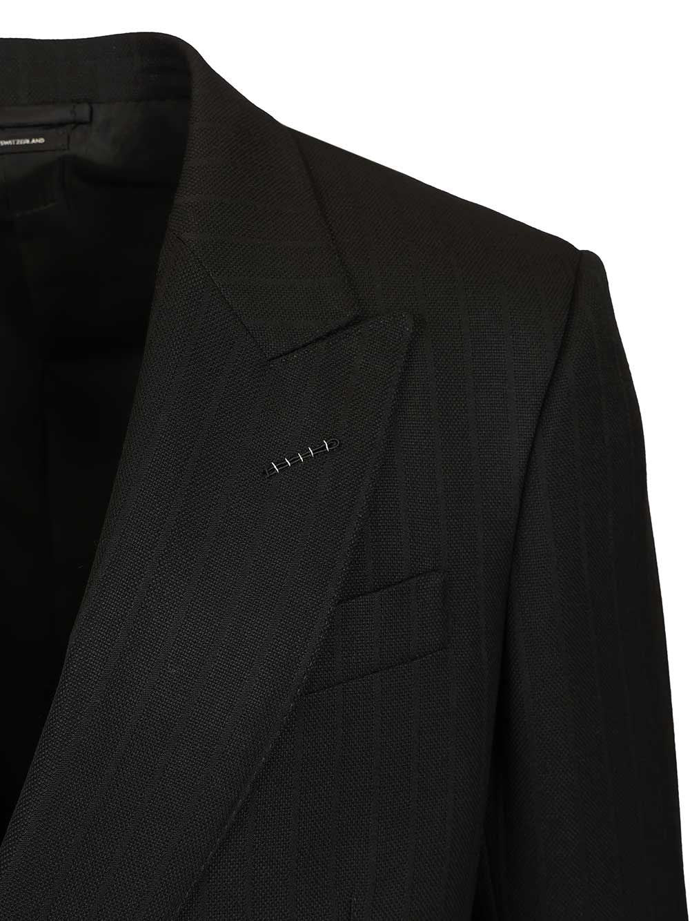 Tom Ford Men Double-Breasted Wool Blazer TOM FORD