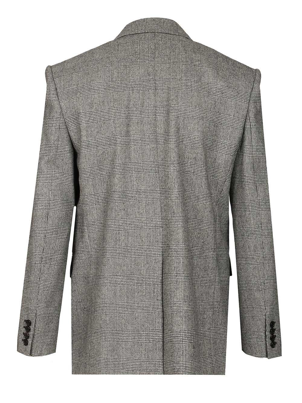 Saint Laurent Men Flannel Jacket SAINT LAURENT