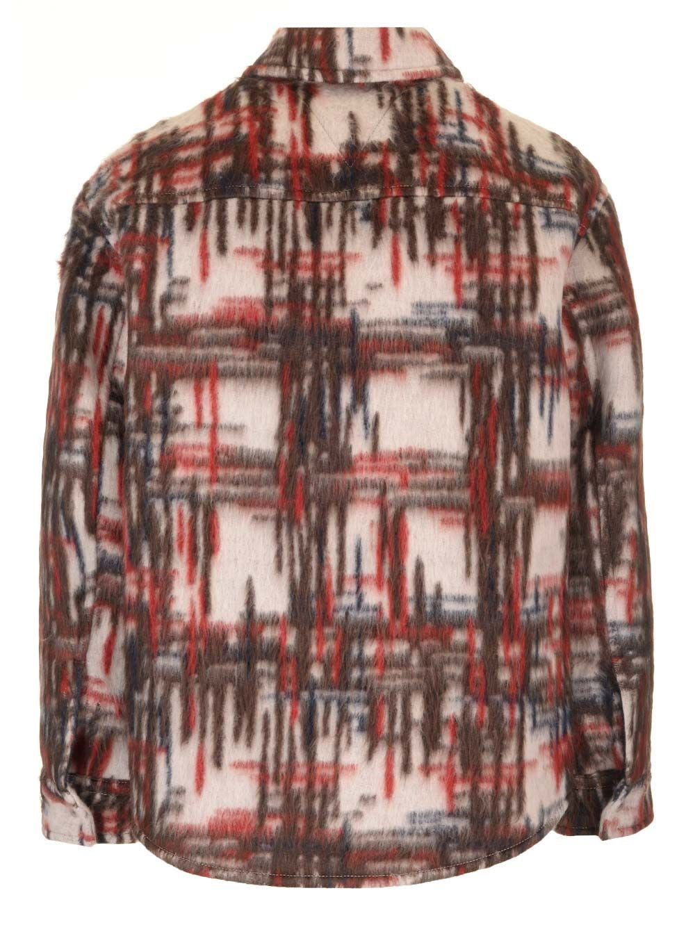 Bottega Veneta Men Brushed Alpaca Overshirt BOTTEGA VENETA