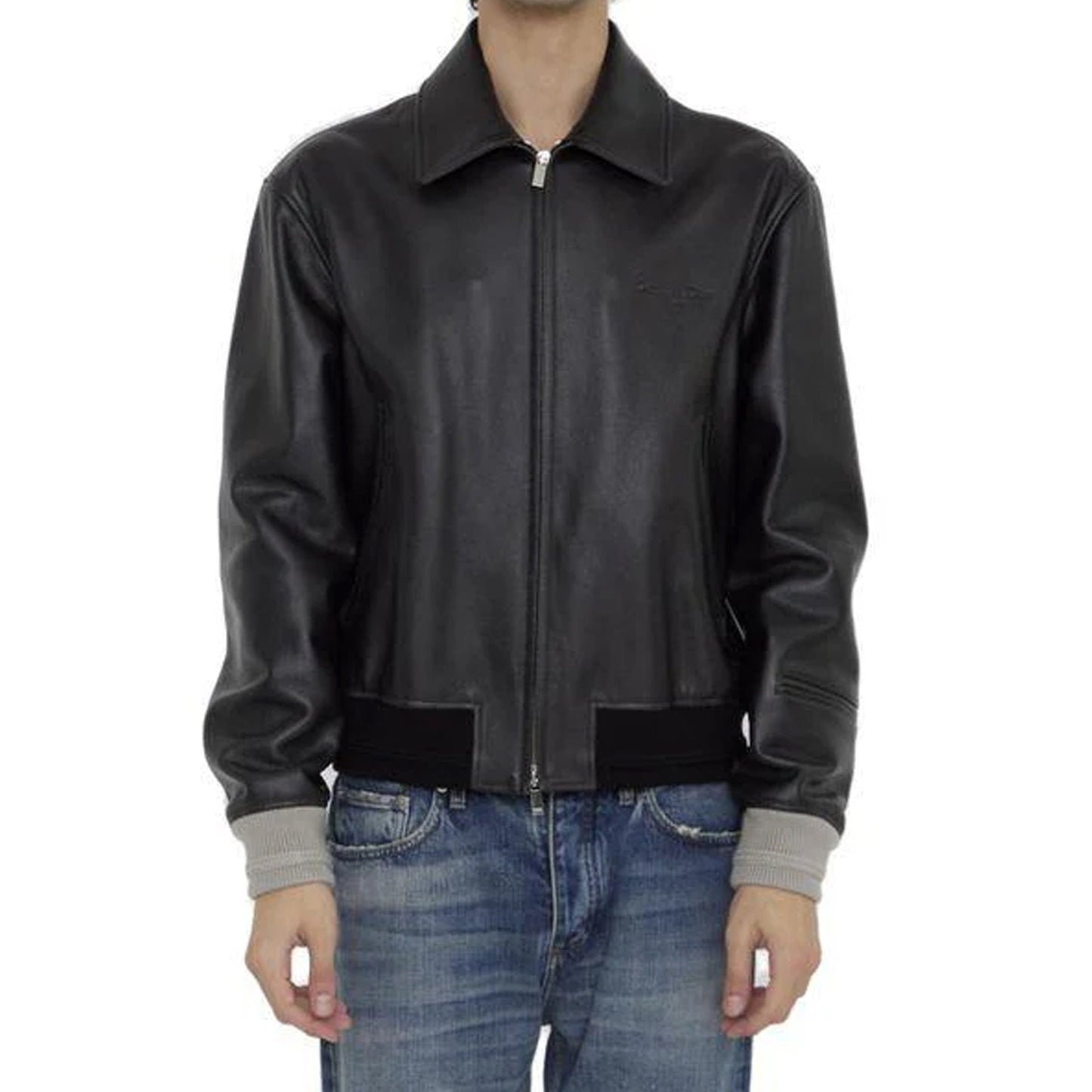 Christian Dior Couture Leather Jacket Men CHRISTIAN DIOR