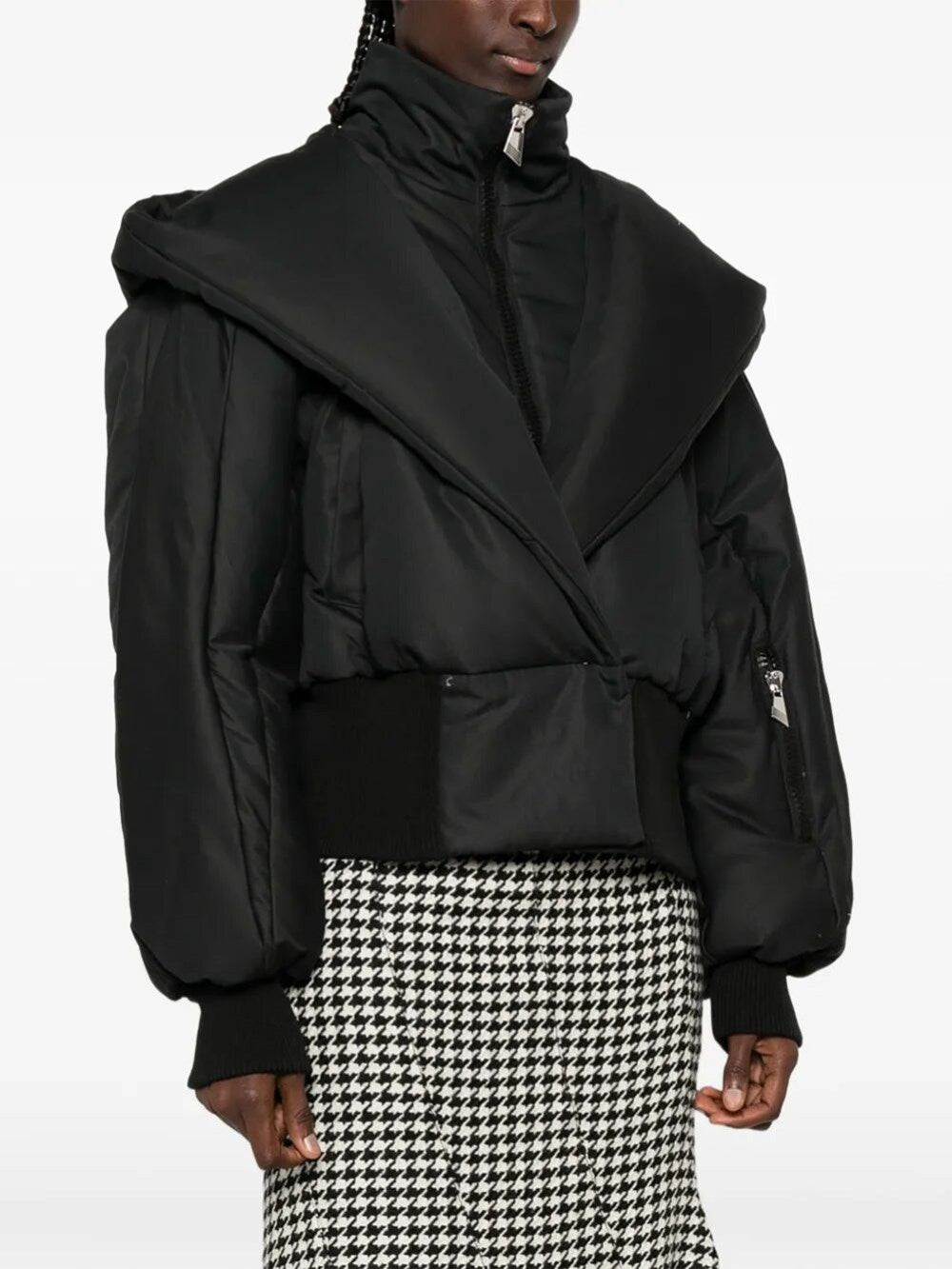The Attico Women Hooded Down Jacket THE ATTICO