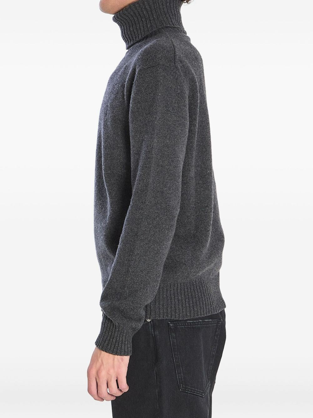 Ami Men Cashmere Turtleneck Sweater AMI PARIS