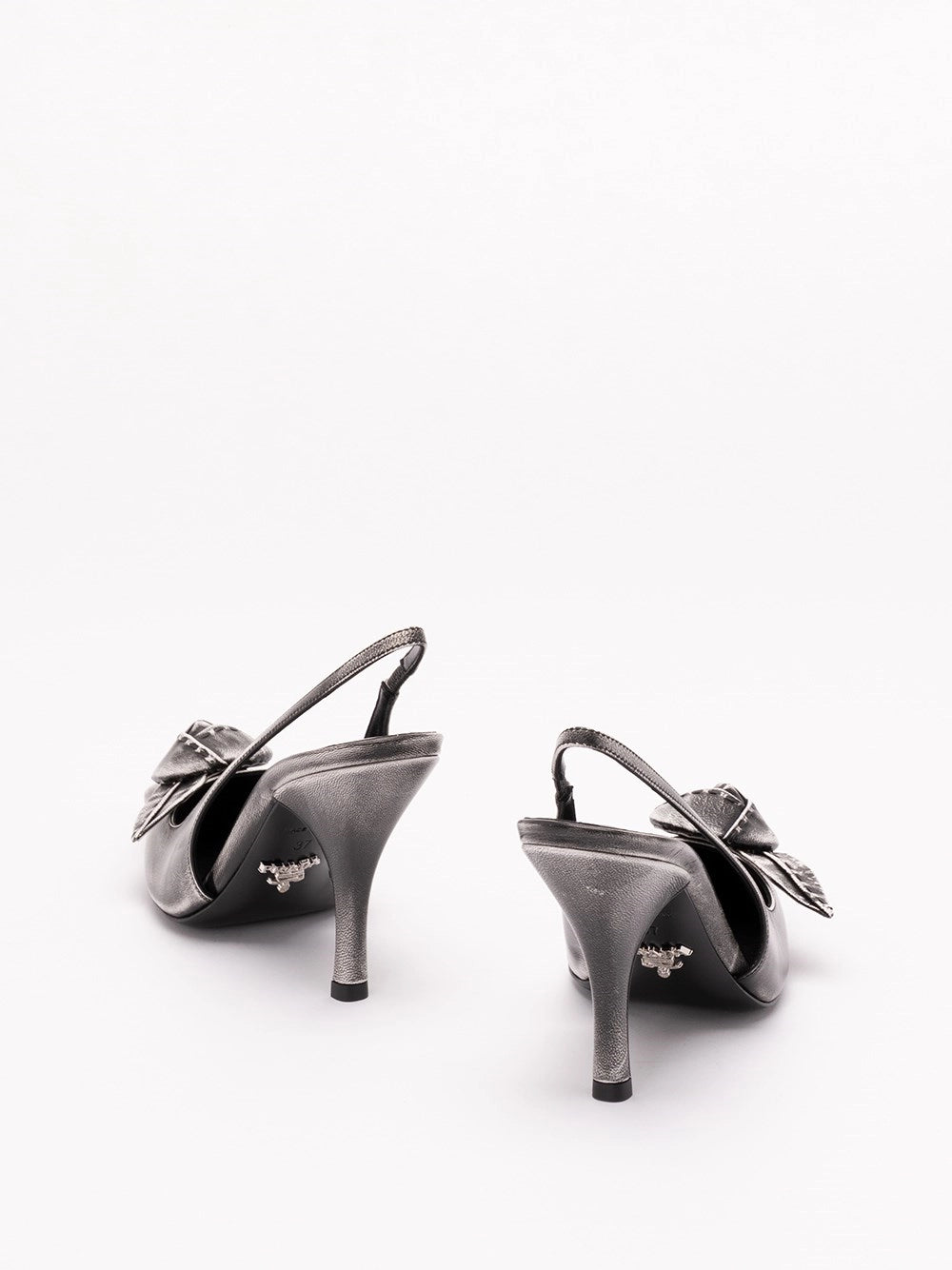 Prada Women Leather Slingback Pumps PRADA
