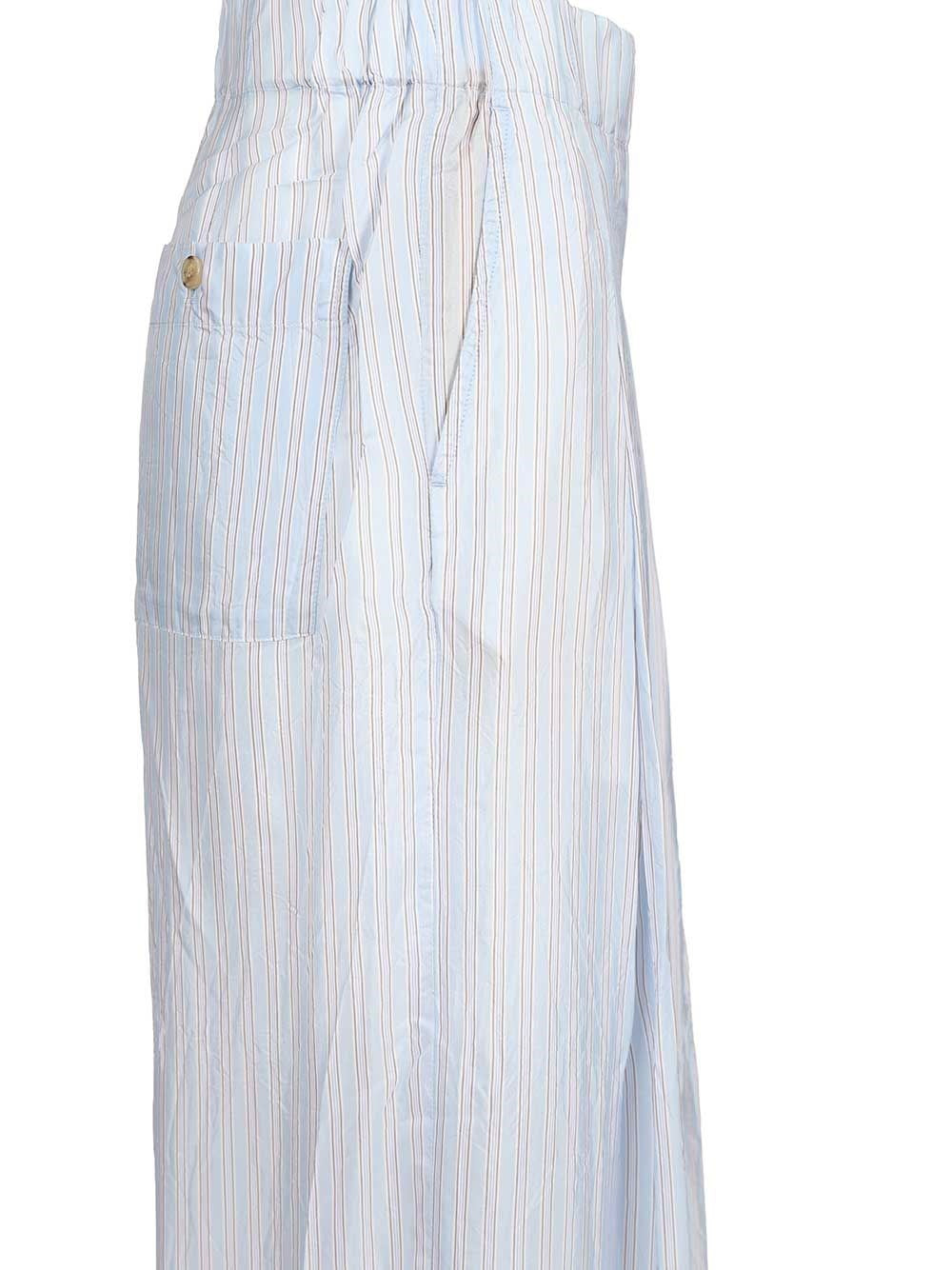 Dries Van Noten Women Striped Wide-Leg Trousers DRIES VAN NOTEN