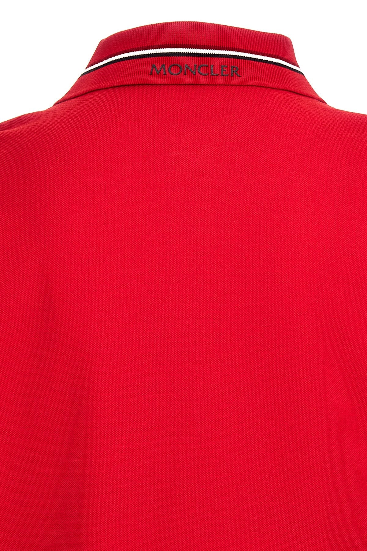 Moncler Men Logo Patch Polo Shirt