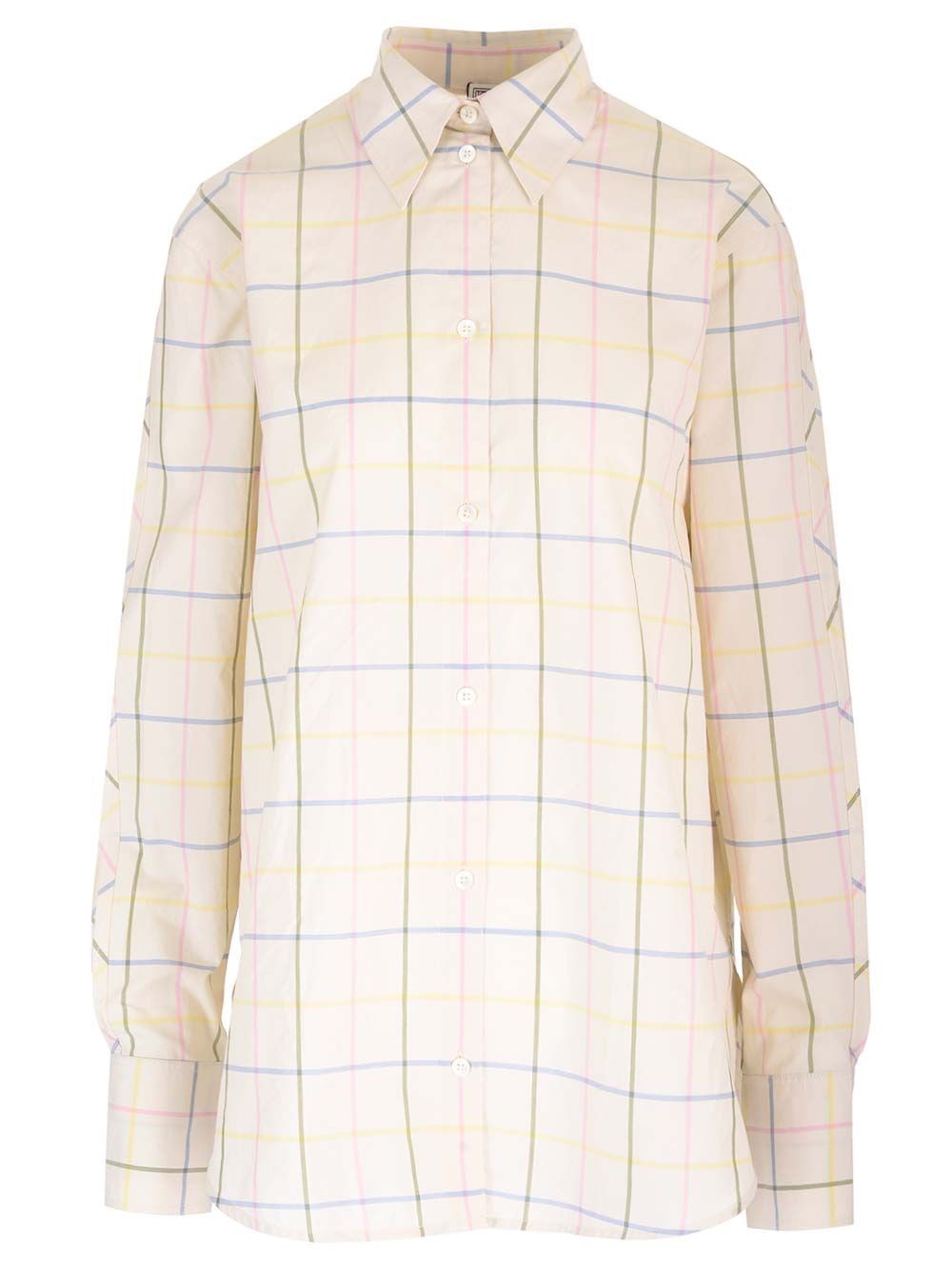 Toteme Women Relaxed Fit Cotton Shirt TOTEME