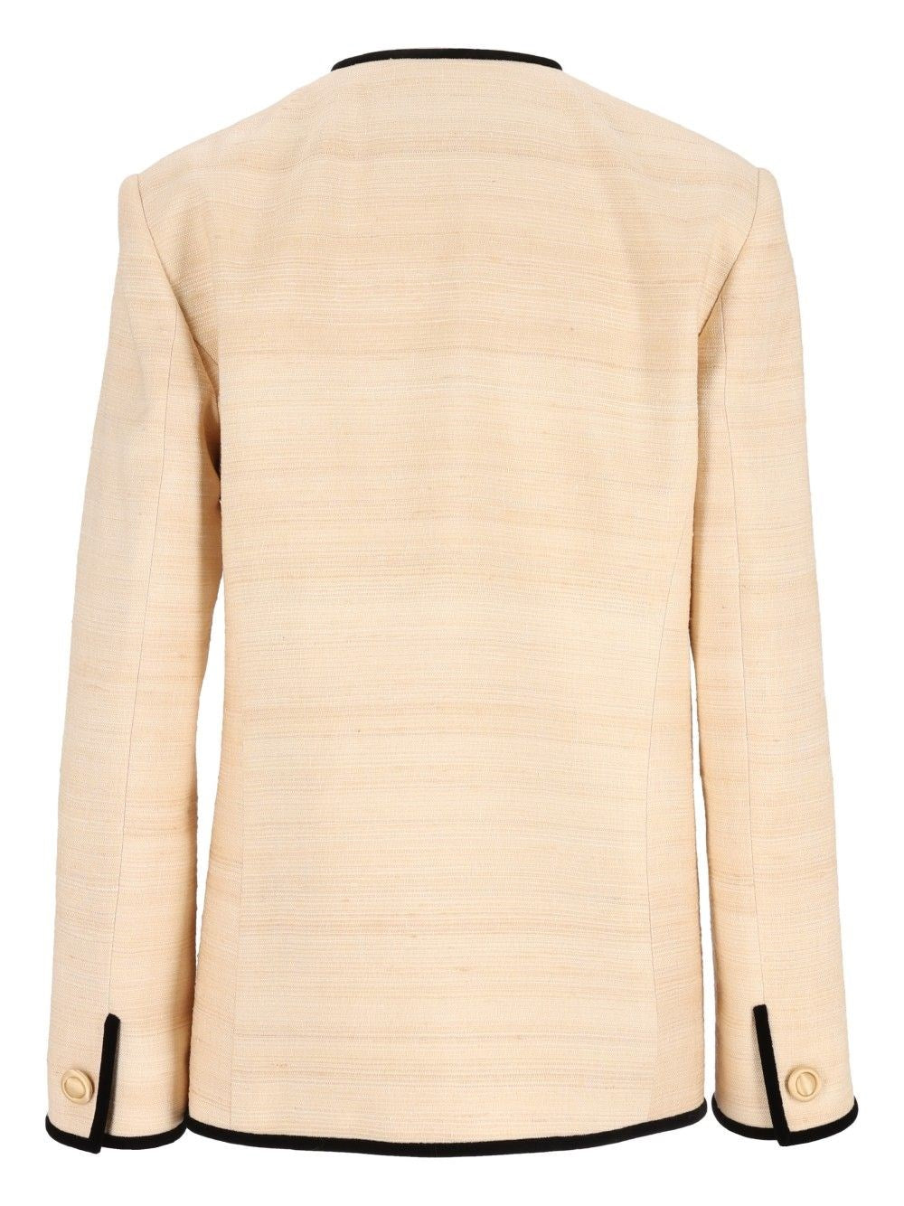 Valentino Garavani Women Silk And Linen Blazer VALENTINO GARAVANI