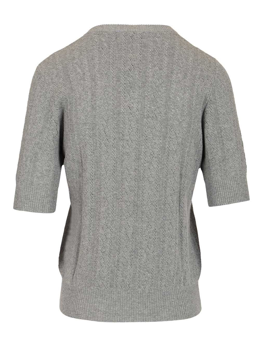 Lisa Yang Women "Nika" Sweater In Cotton And Cashmere LISA YANG