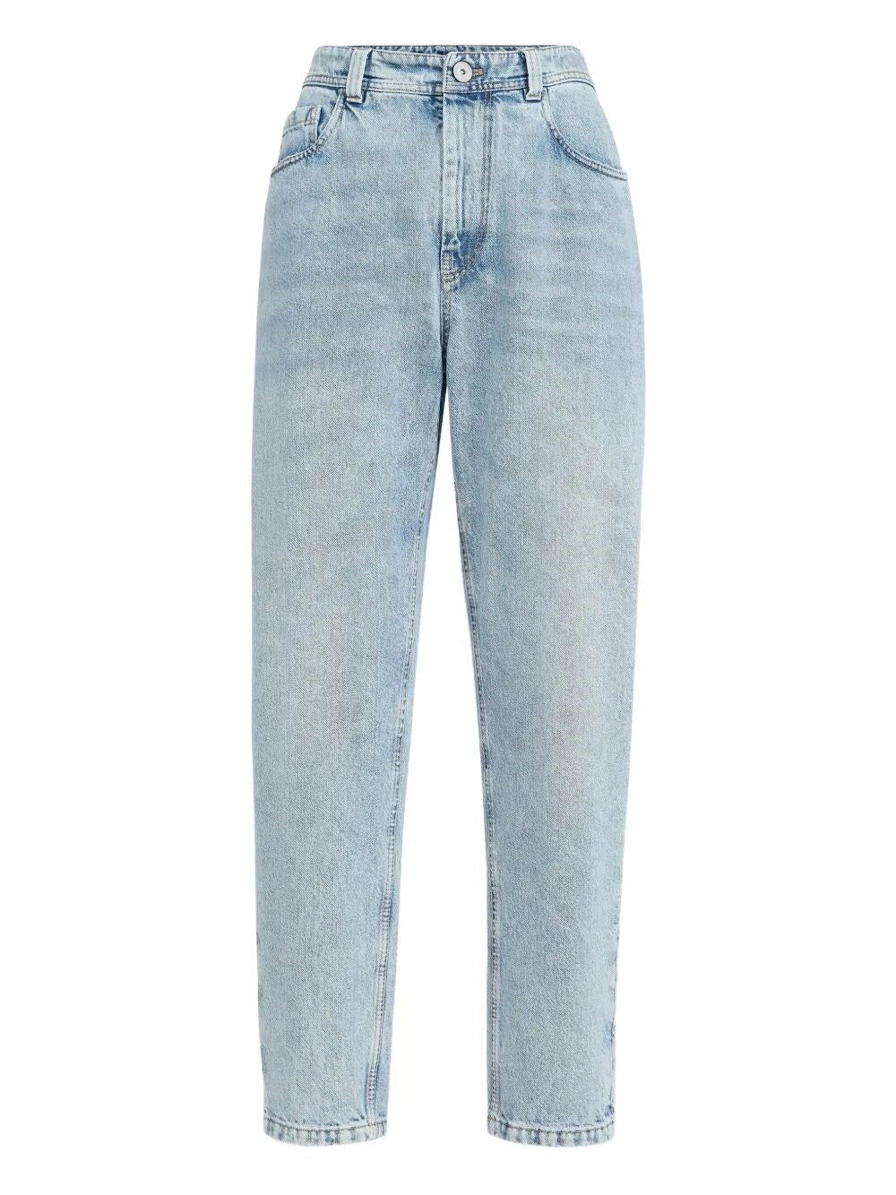 Brunello Cucinelli Women Baggy Tapered Jeans BRUNELLO CUCINELLI