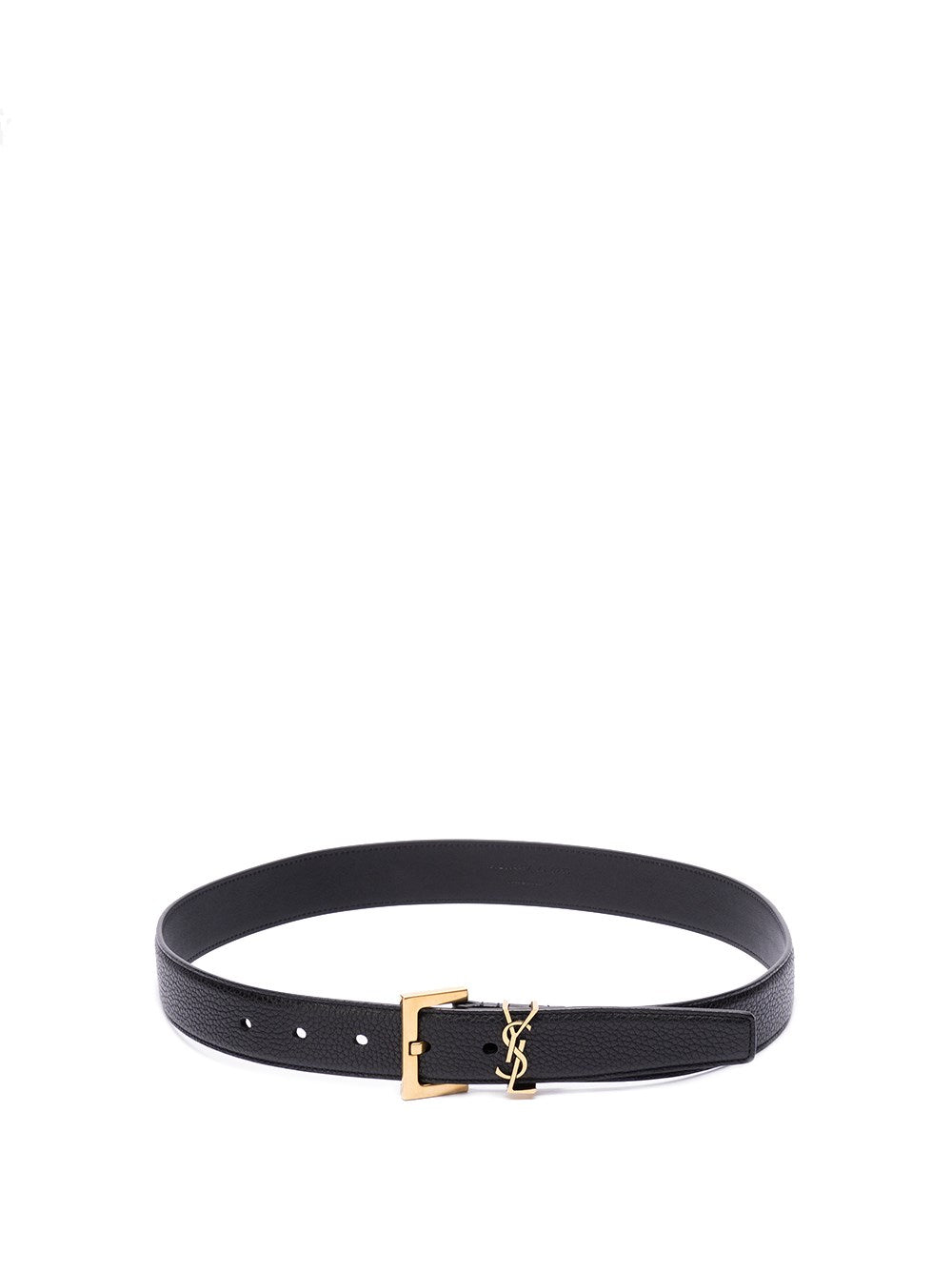 Saint Laurent Women `Cassandre` Belt With Square Buckle SAINT LAURENT