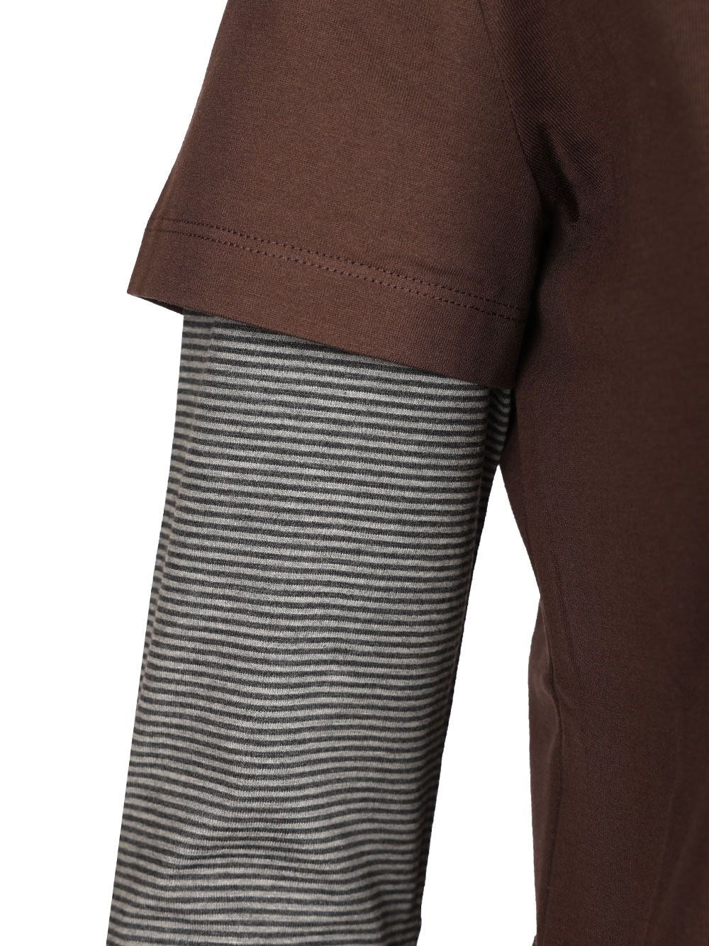 Miu Miu Women Long-Sleeved Double-Layer T-Shirt MIU MIU