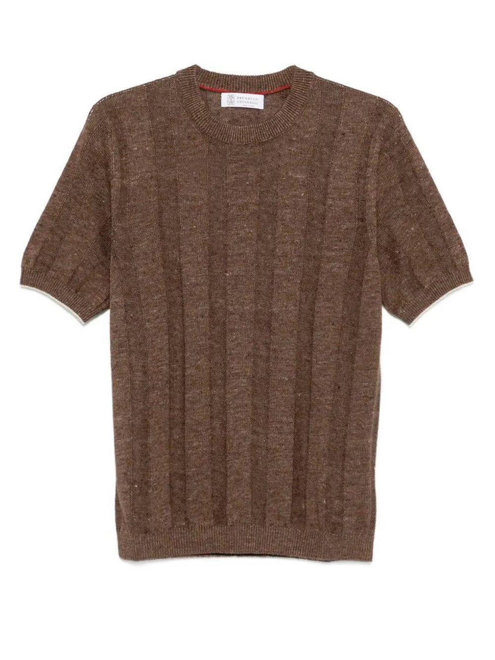 Brunello Cucinelli Men Short Sleeve Sweater BRUNELLO CUCINELLI