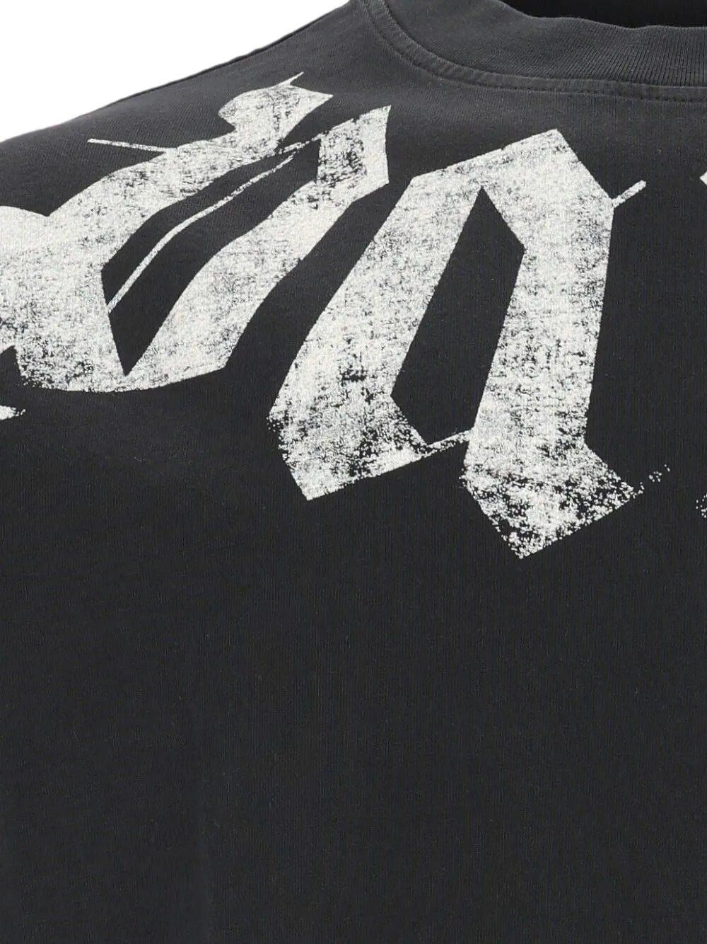 Palm Angels Men Big Neck  T-Shirt PALM ANGELS