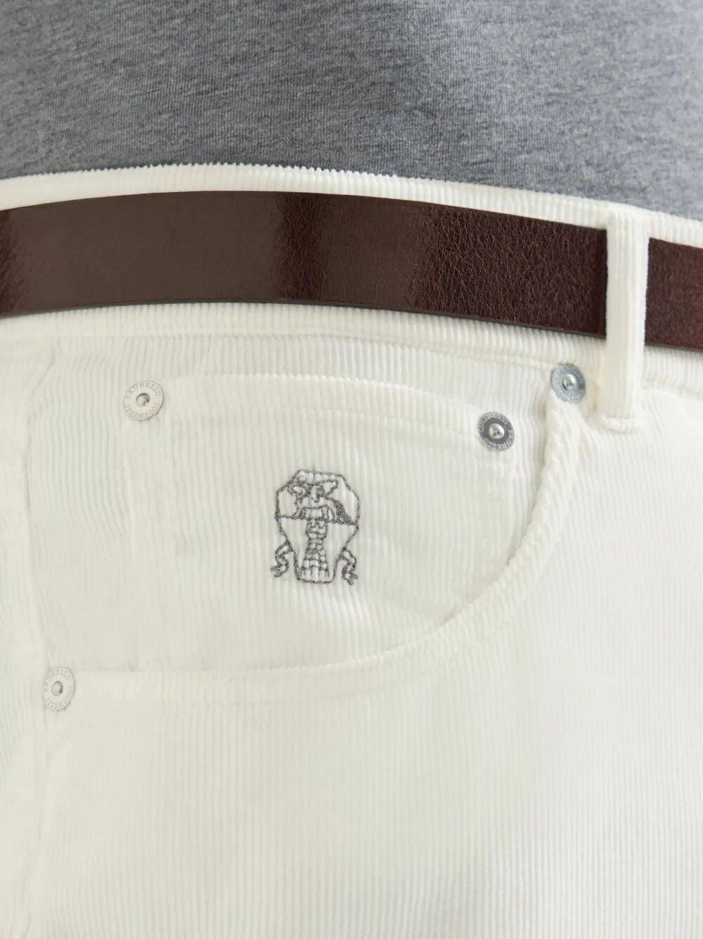 Brunello Cucinelli Men Corduroy Pants BRUNELLO CUCINELLI
