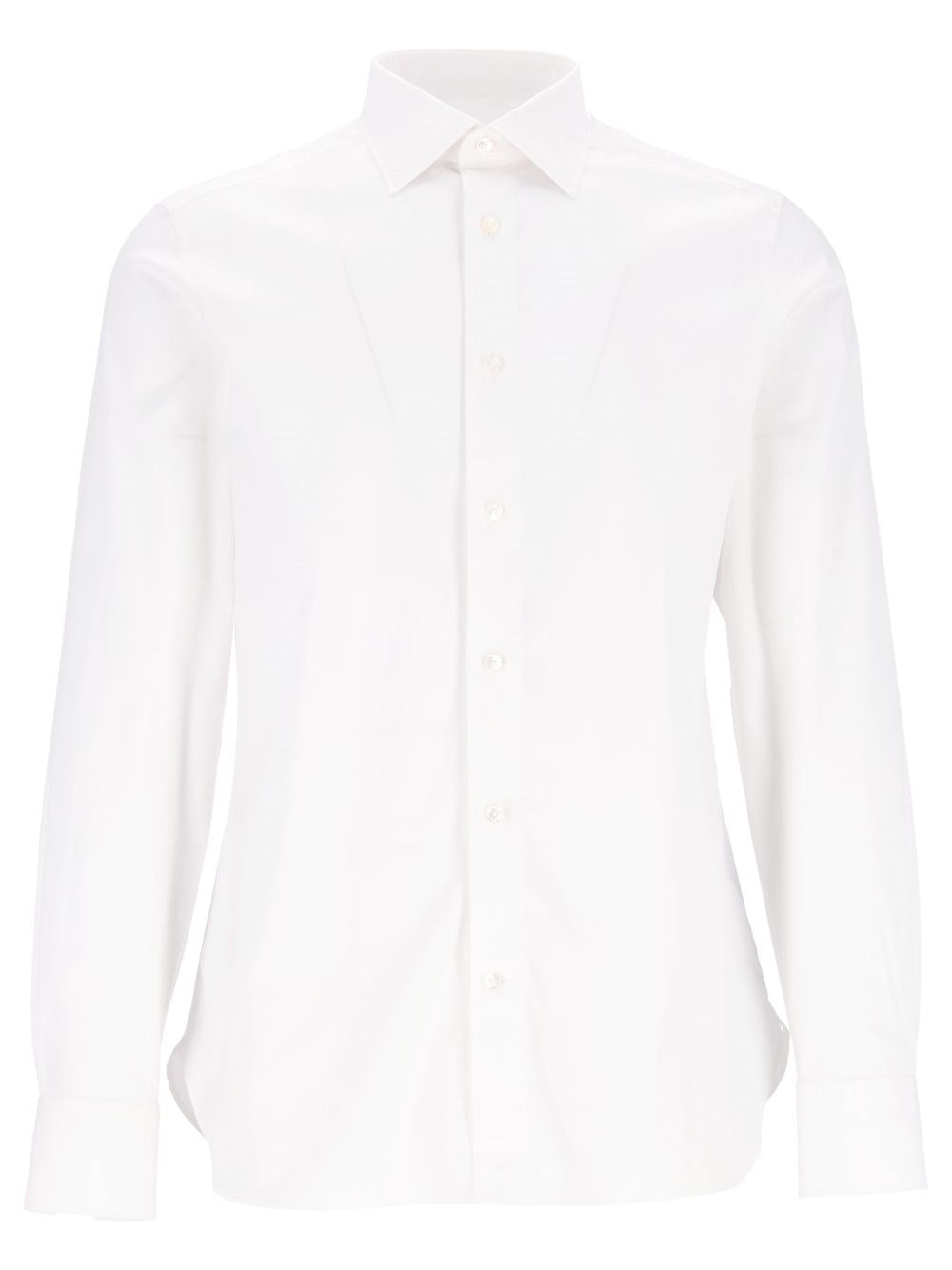 Zegna Men Stretch-Cotton Shirt ZEGNA