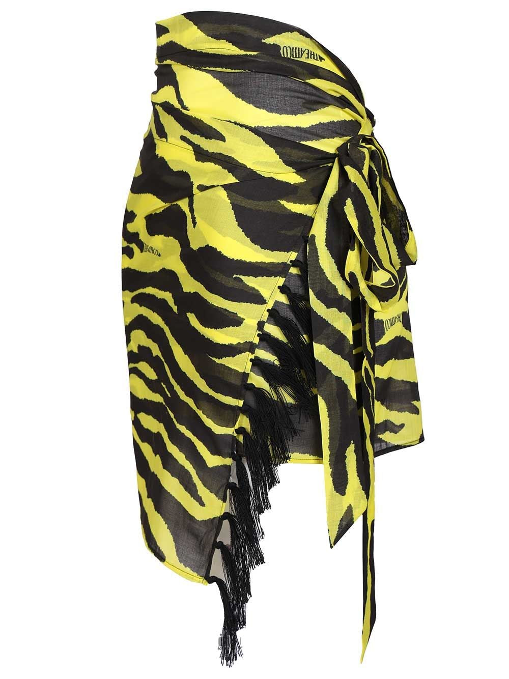 The Attico Women Animalier Pareo THE ATTICO