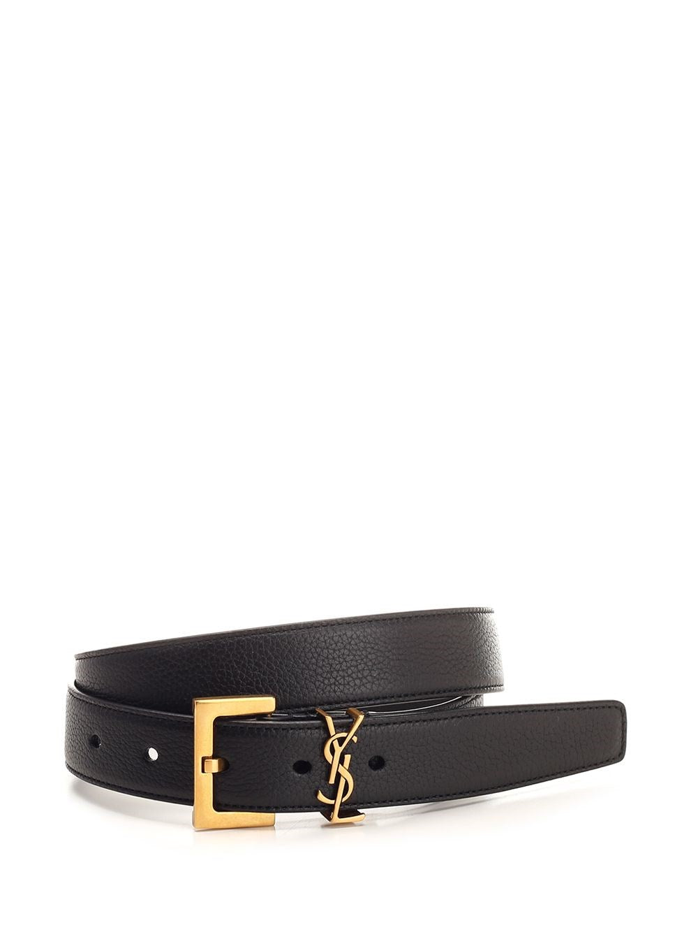 Saint Laurent Men "Cassandre" Belt" SAINT LAURENT