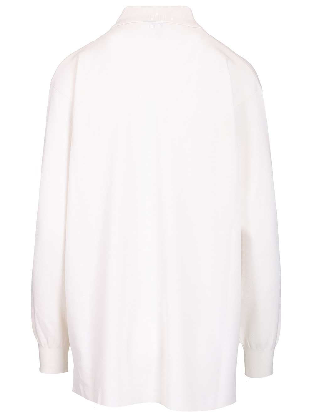 Loewe Women Cashmere And Silk Blend Polo Shirt LOEWE