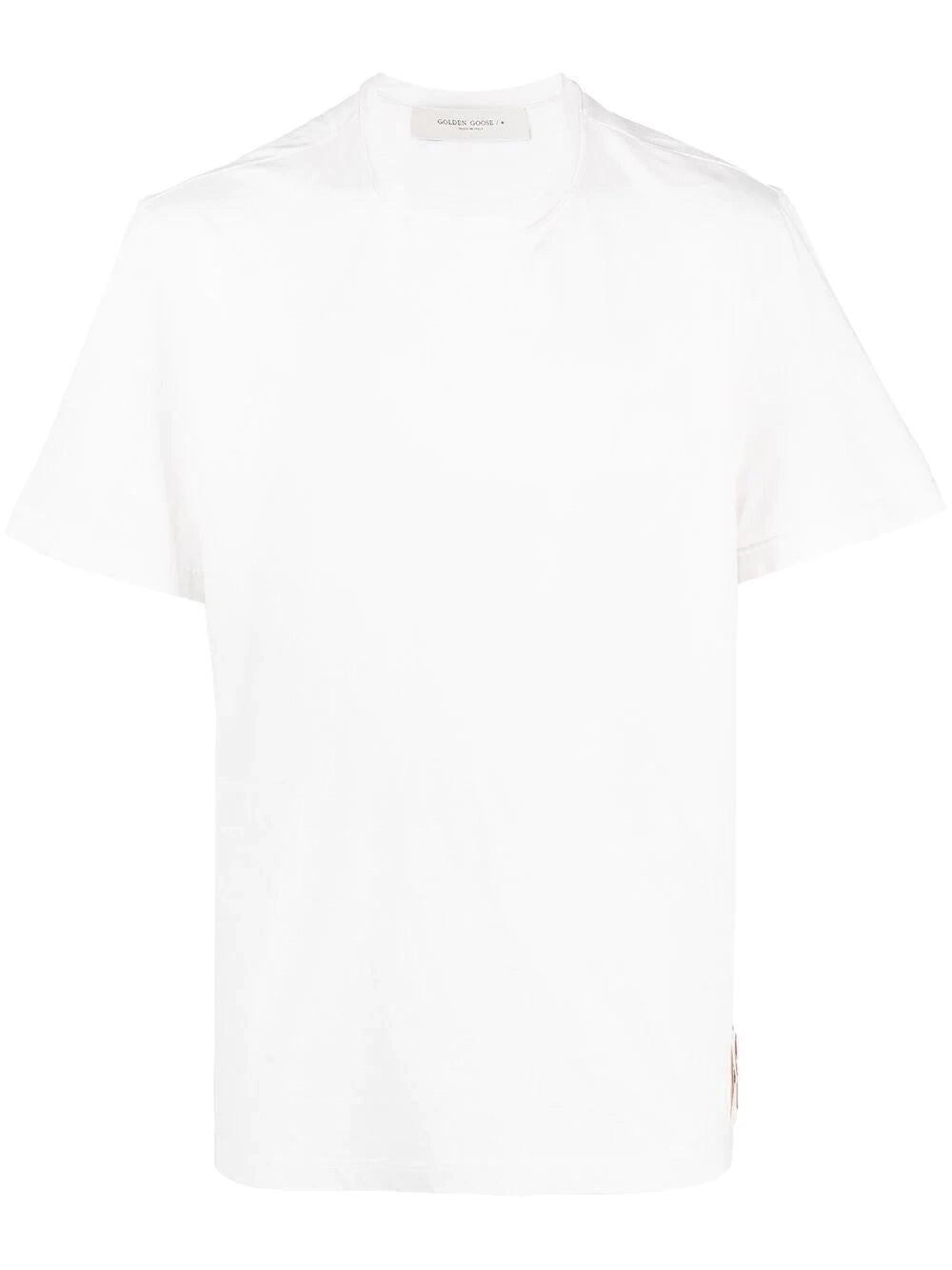 Golden Goose Men T-Shirt Distressed Cotton GOLDEN GOOSE