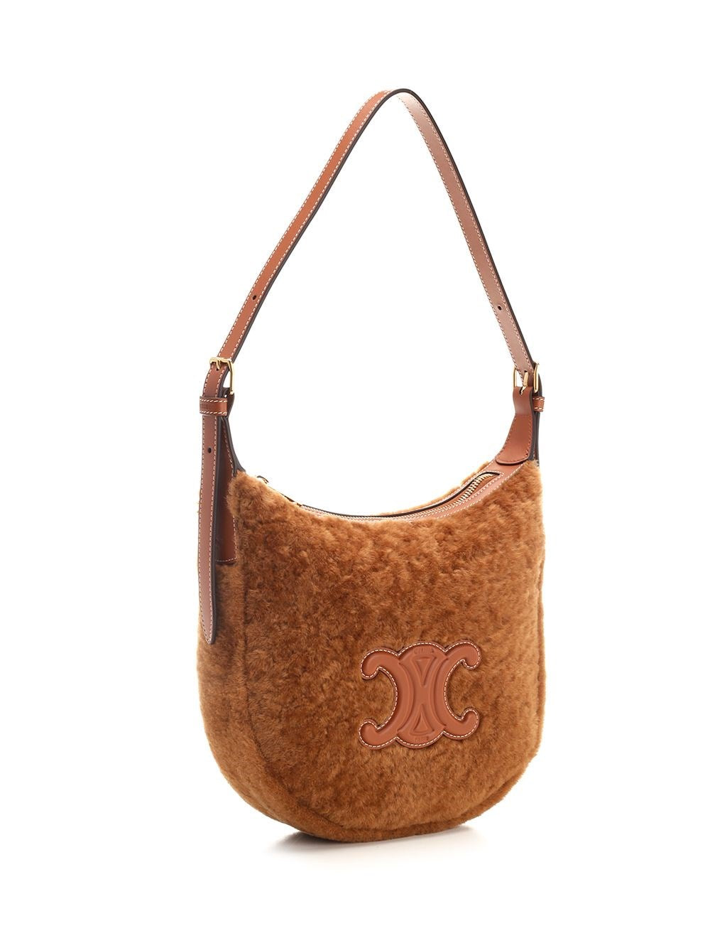 Celine Women Shoulder Bag "Heloise Cuir Triomphe" CELINE