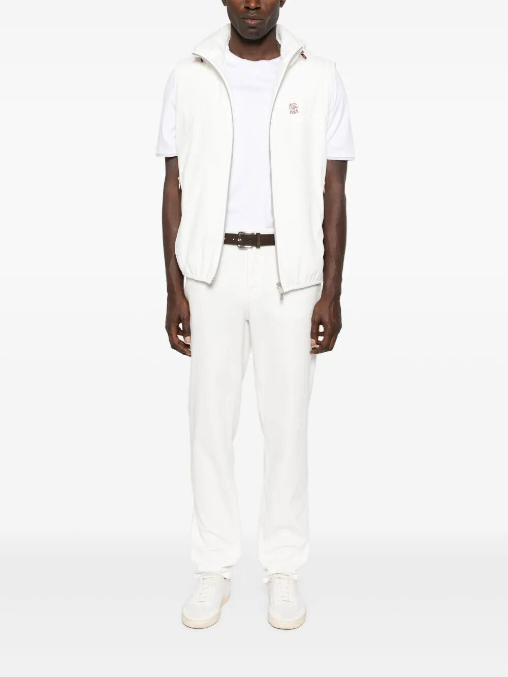 Brunello Cucinelli Men T-Shirt With Faux-Layering BRUNELLO CUCINELLI