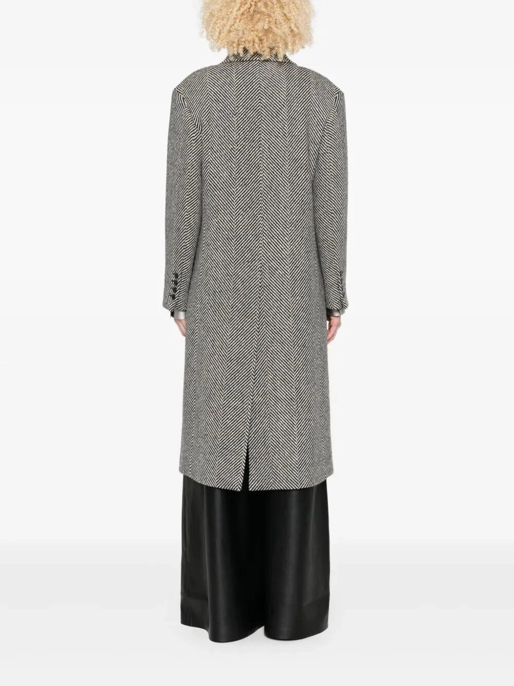 Ermanno Scervino Women Double-Breasted Coat ERMANO SCERVINO