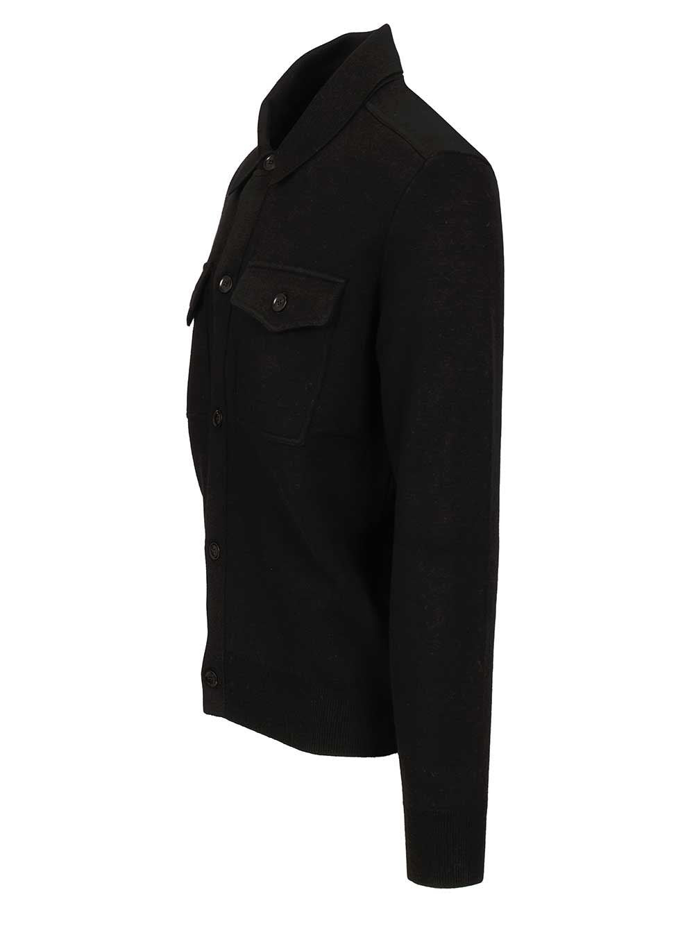 Tom Ford Men Wool And Cashmere Overshirt TOM FORD