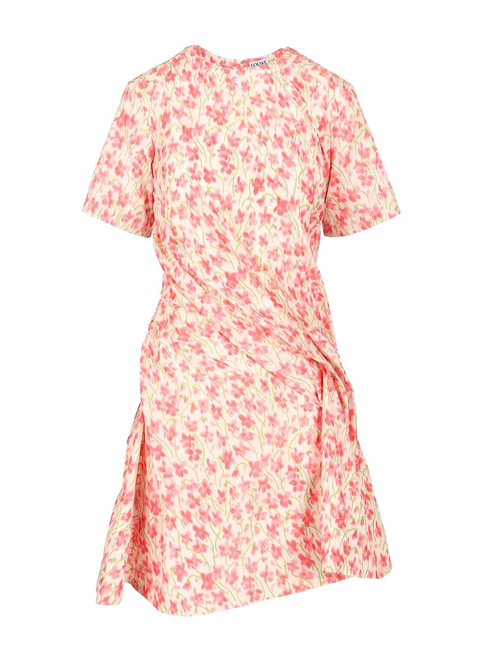 Loewe Women Silk Blend Taffeta Dress LOEWE