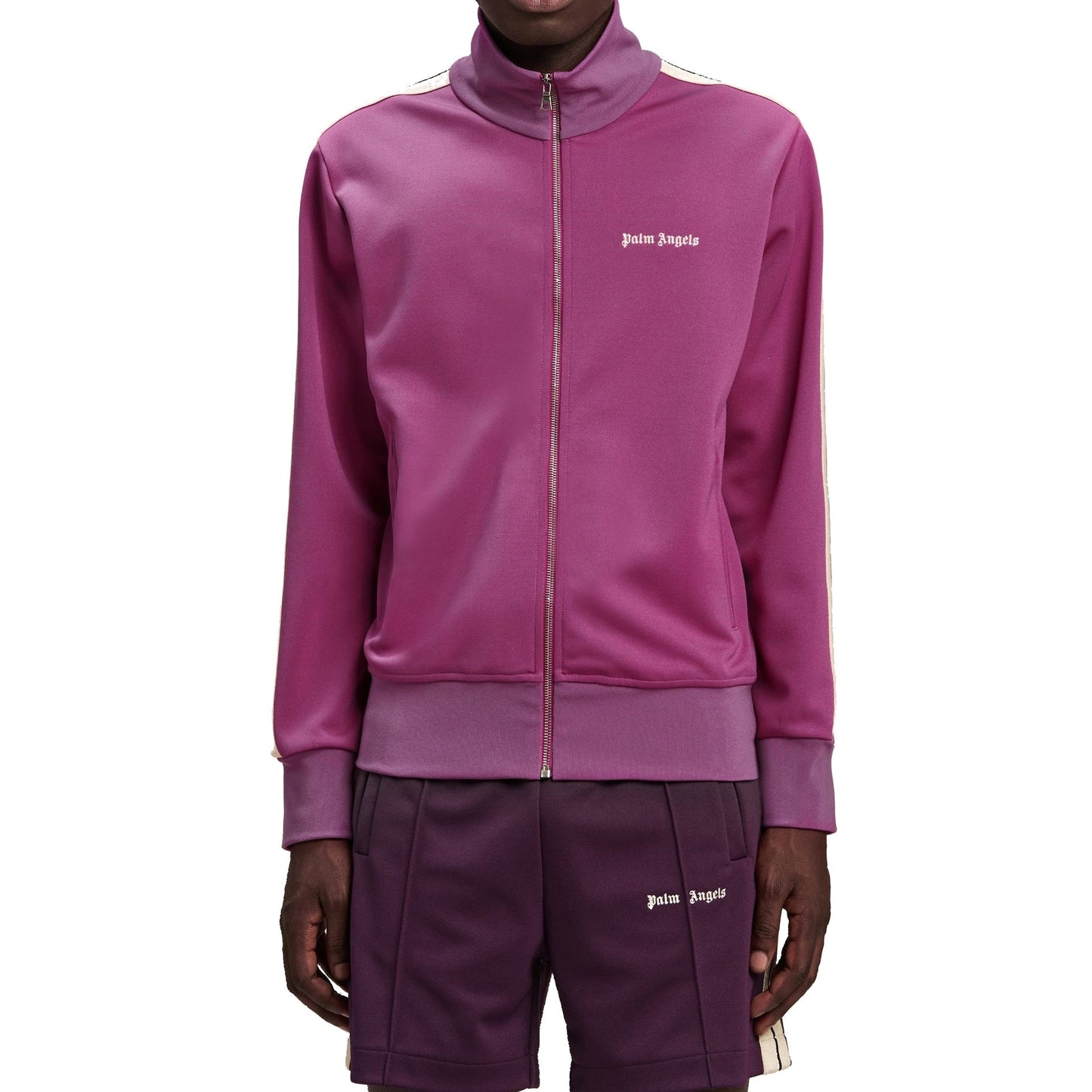 Palm Angels Logo Track Sweatshirt Men PALM ANGELS