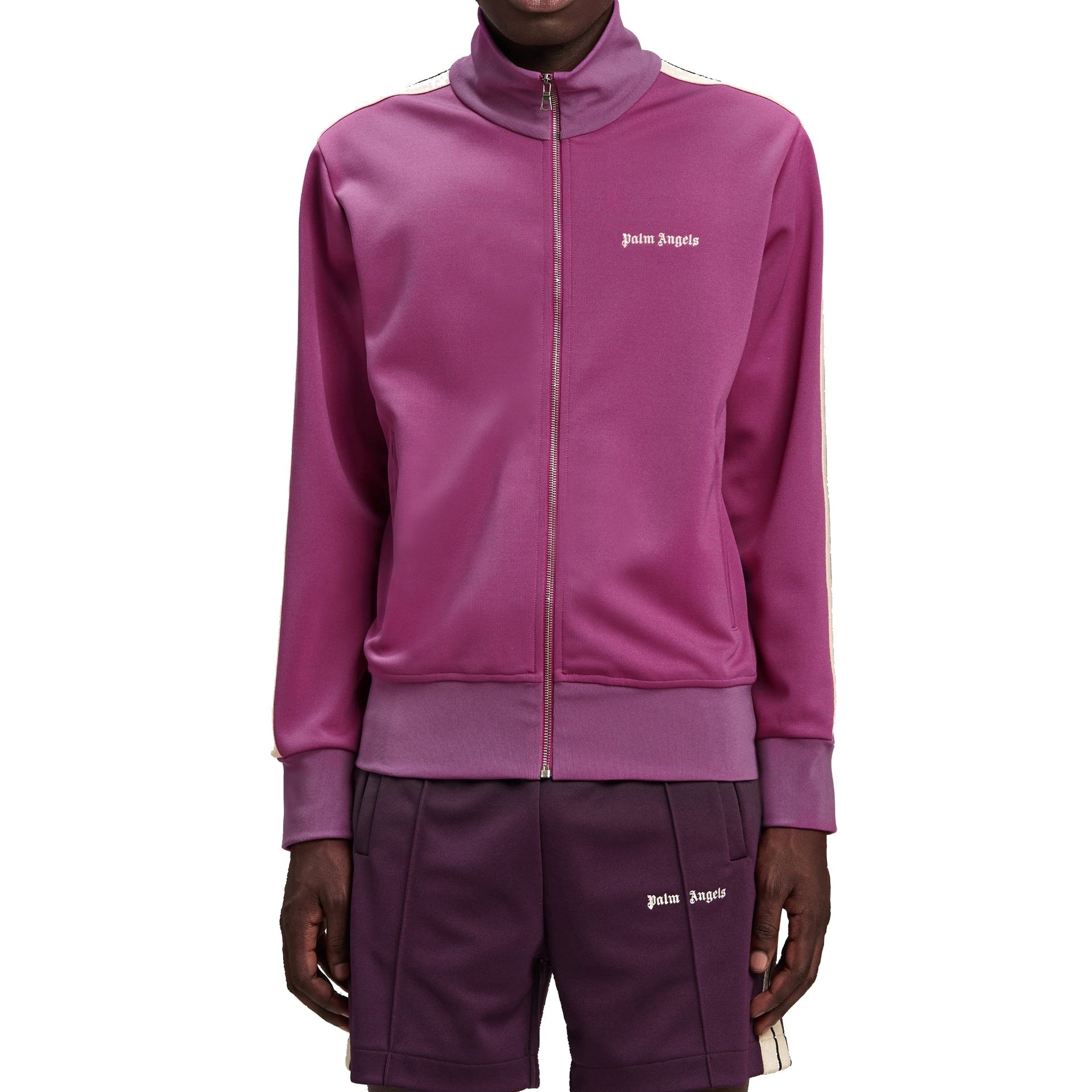 Palm Angels Logo Track Sweatshirt Men PALM ANGELS
