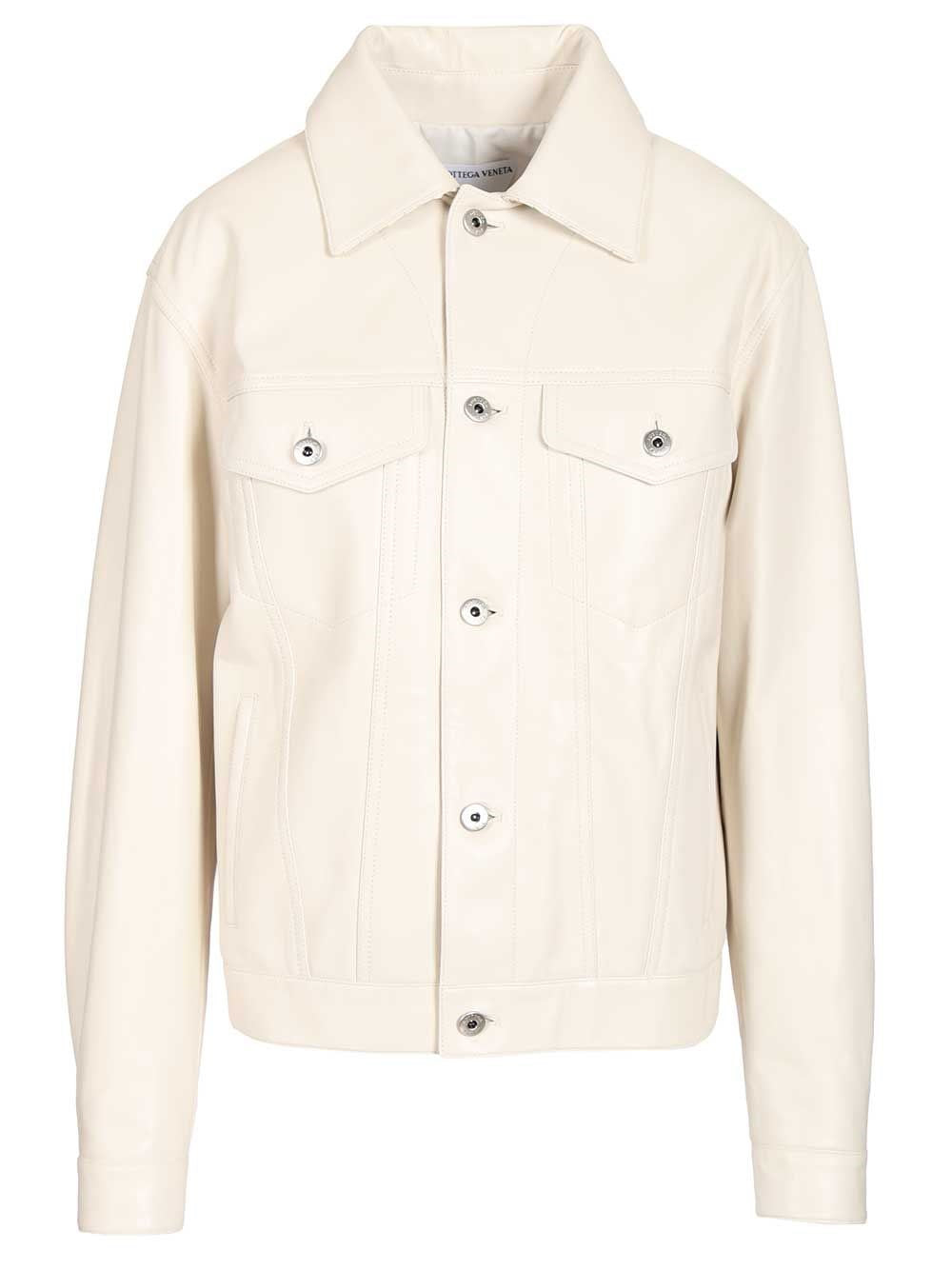 Bottega Veneta Women Woven Leather Jacket BOTTEGA VENETA