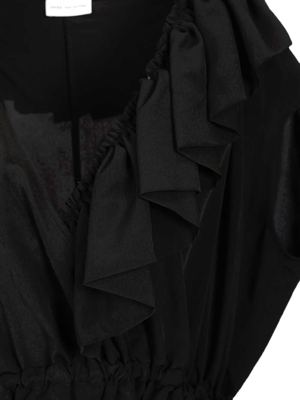 Dries Van Noten Women Jersey Top With Belt DRIES VAN NOTEN