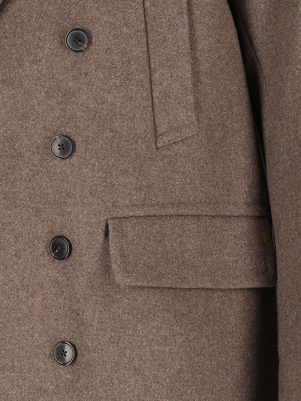 Dries Van Noten Men Oversized Double-Breasted Wool Coat DRIES VAN NOTEN