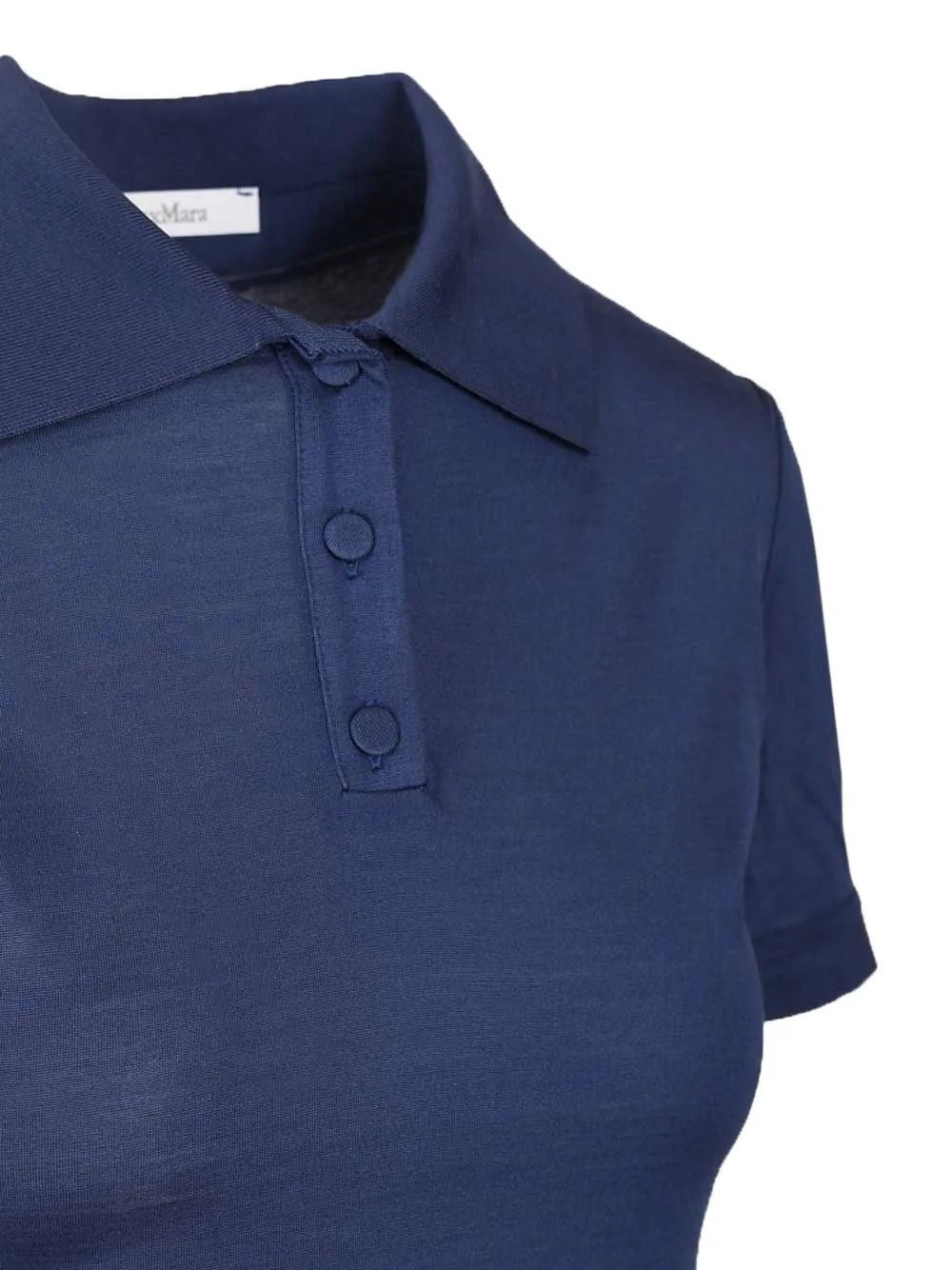 Max Mara Women Silk Jersey Polo Shirt MAX MARA