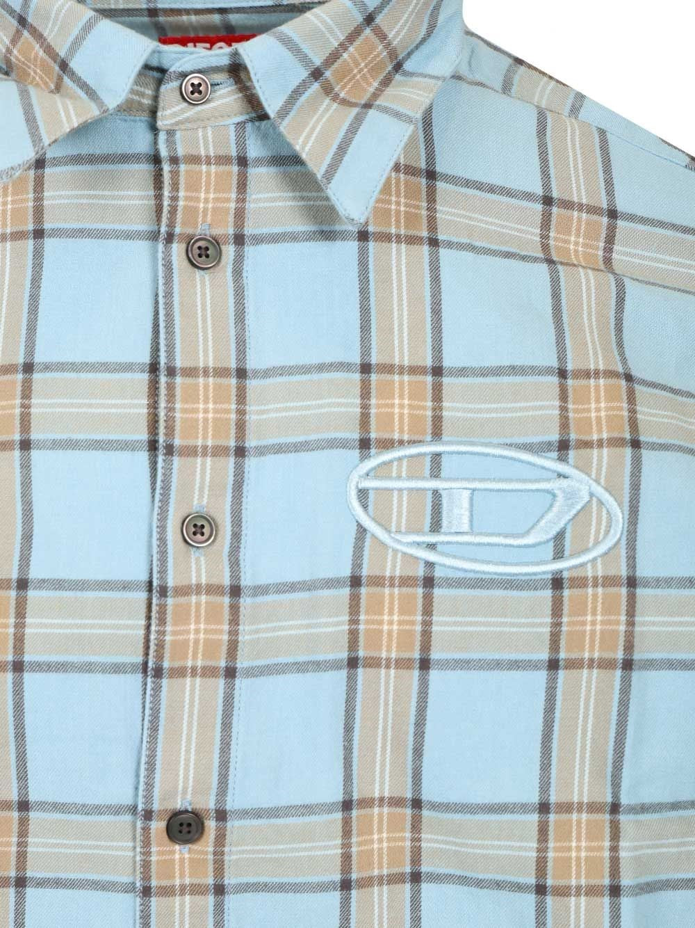 Diesel Men Tartan Shirt DIESEL